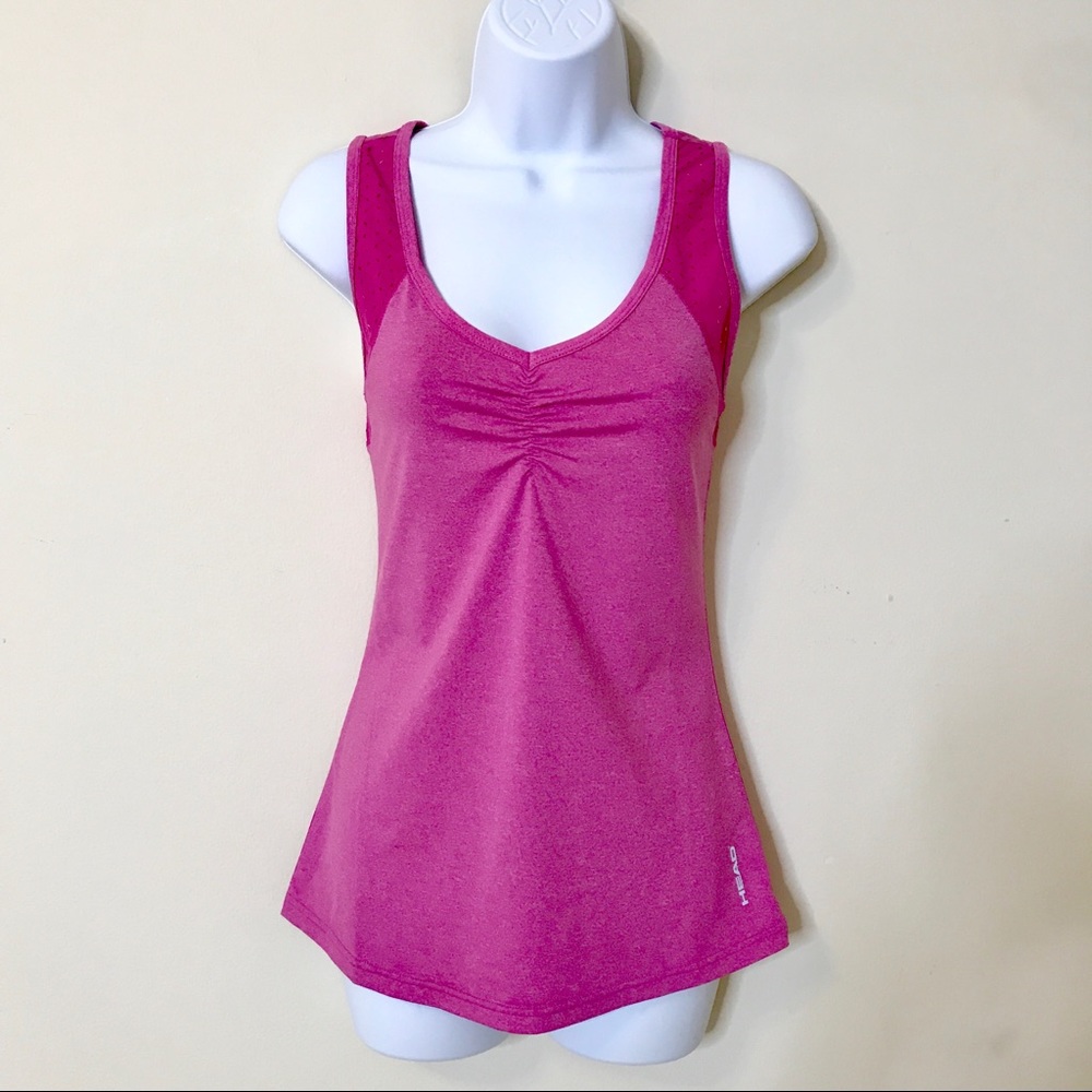 Head Small Pink Performance Tank Top Like New